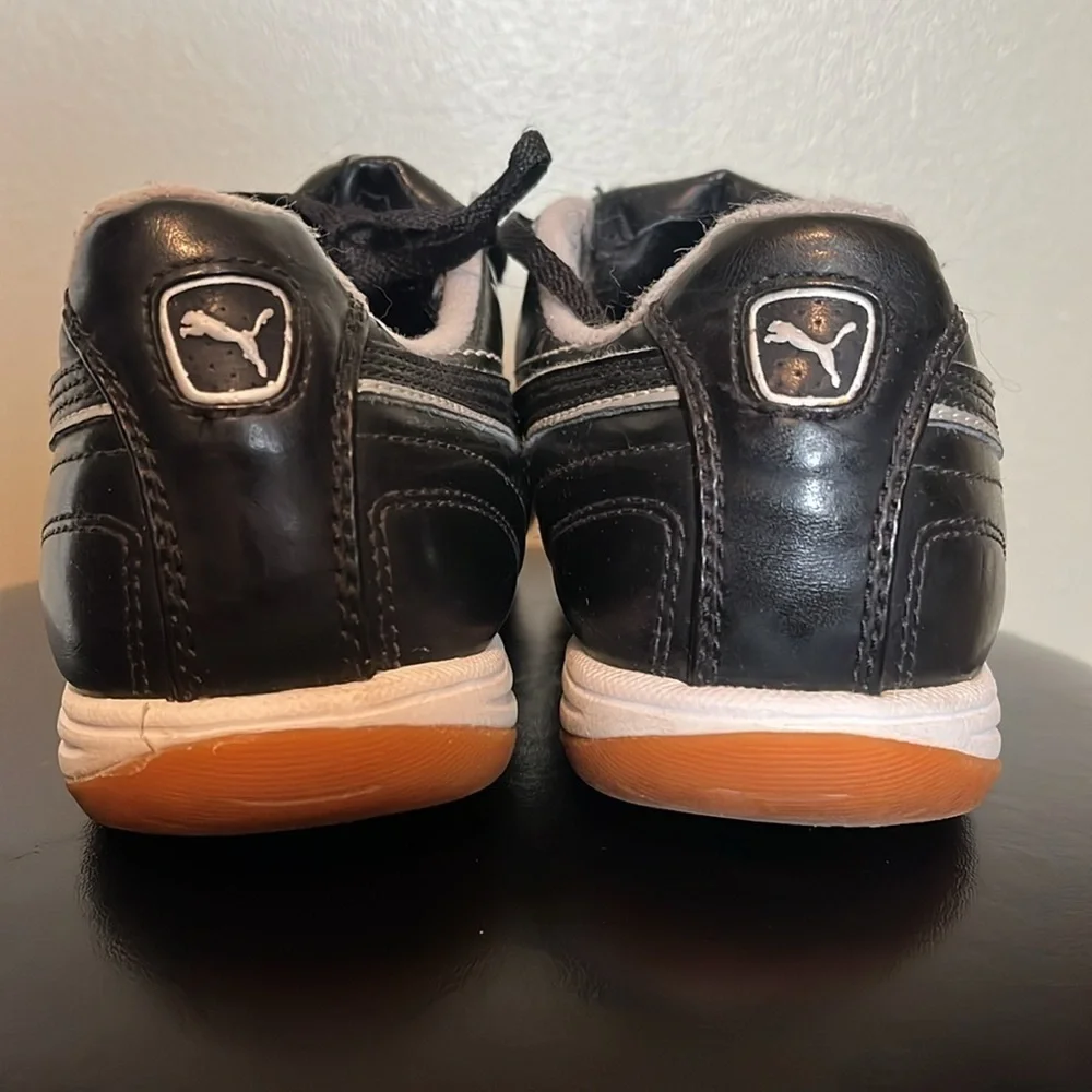 Puma Clyde Core Retro Casual MEN Size 7.5 Black with Flip Tongue